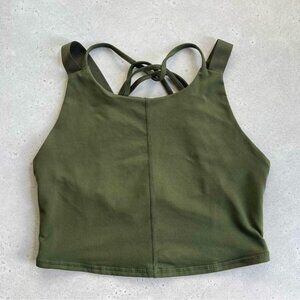 FREE PEOPLE FP Movement Sports Bra XS Secret Moss Green